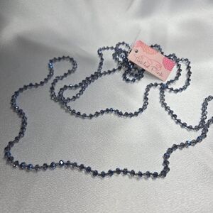 Blue Crystal Necklace